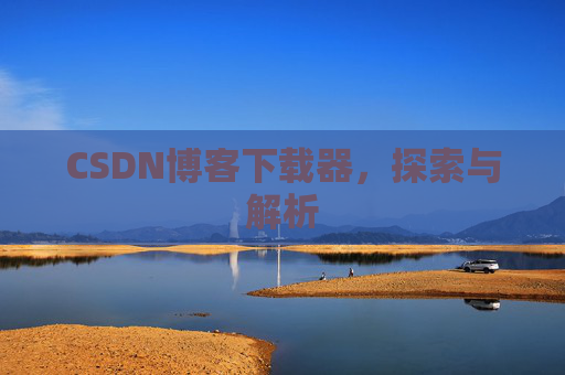 CSDN博客下载器，探索与解析